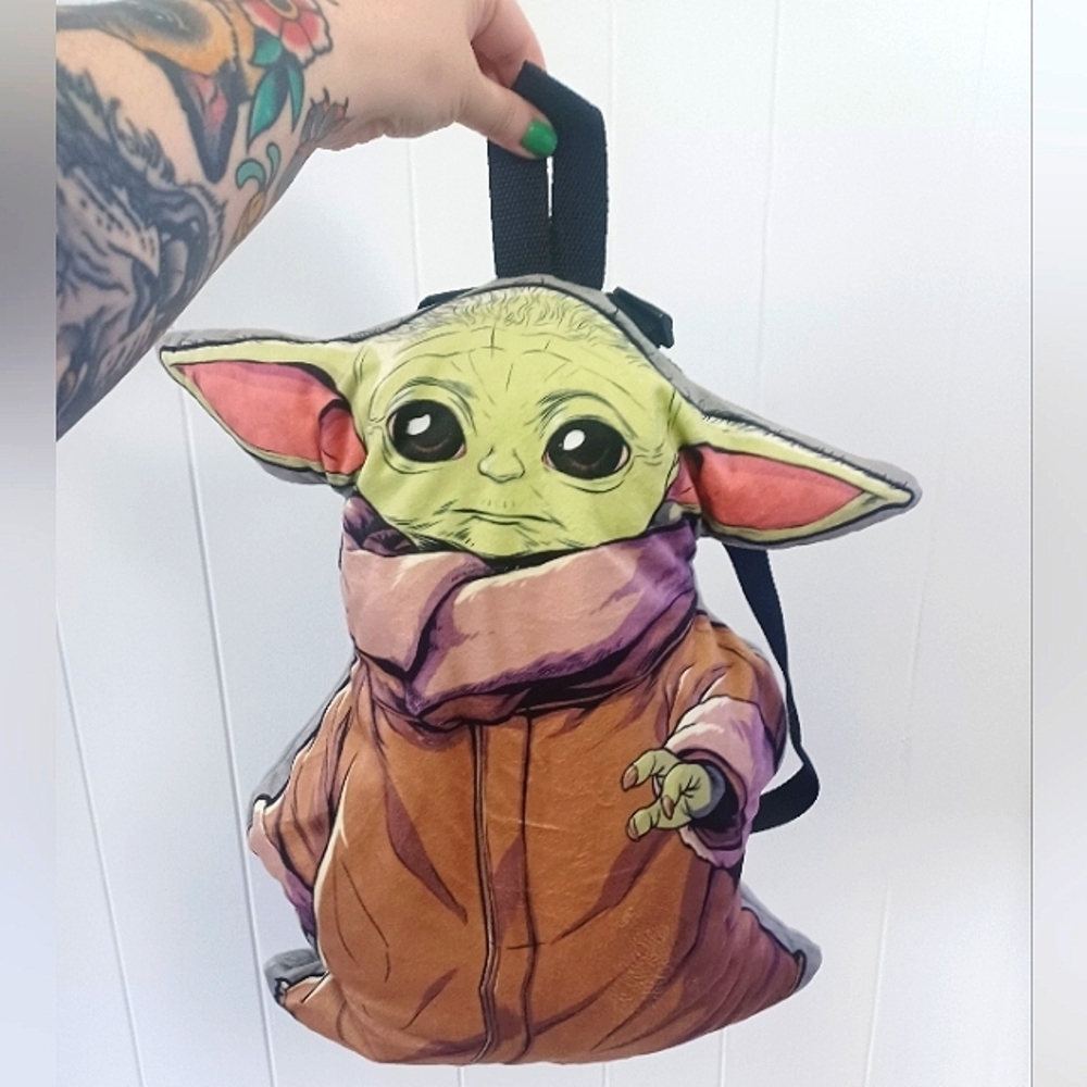 Star Wars Baby Yoda Plush Backpack